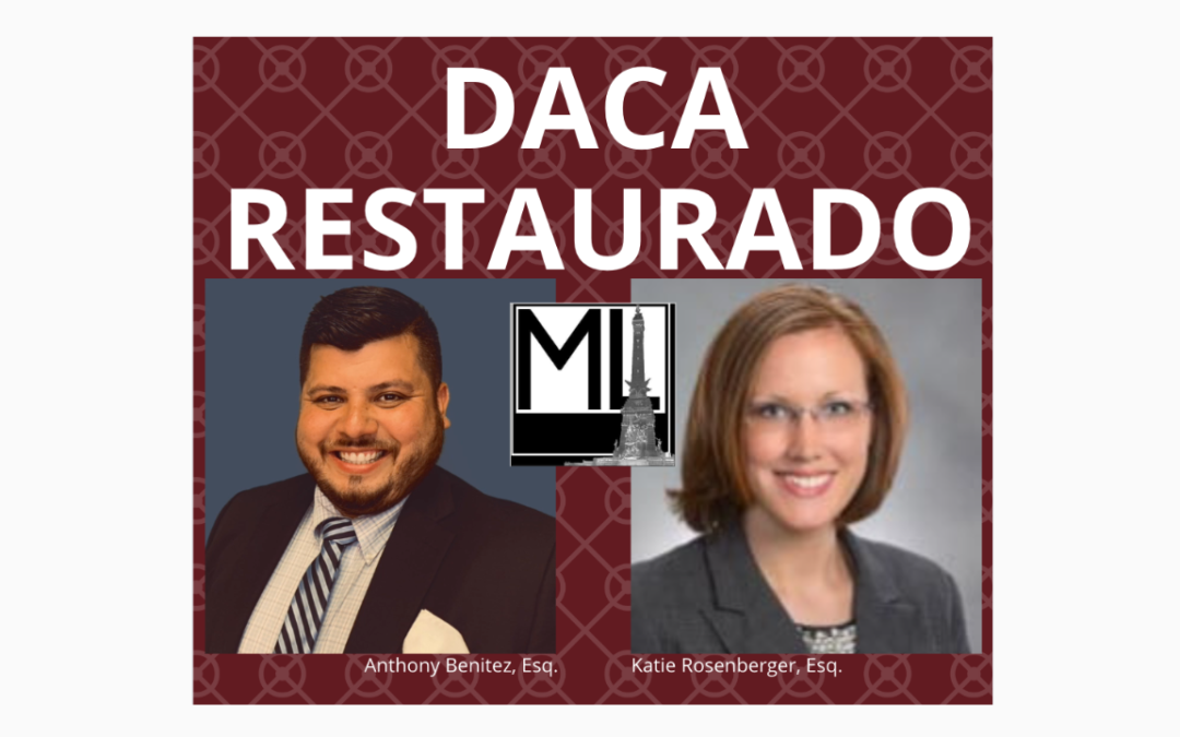 Una gran victoria: DACA restaurado