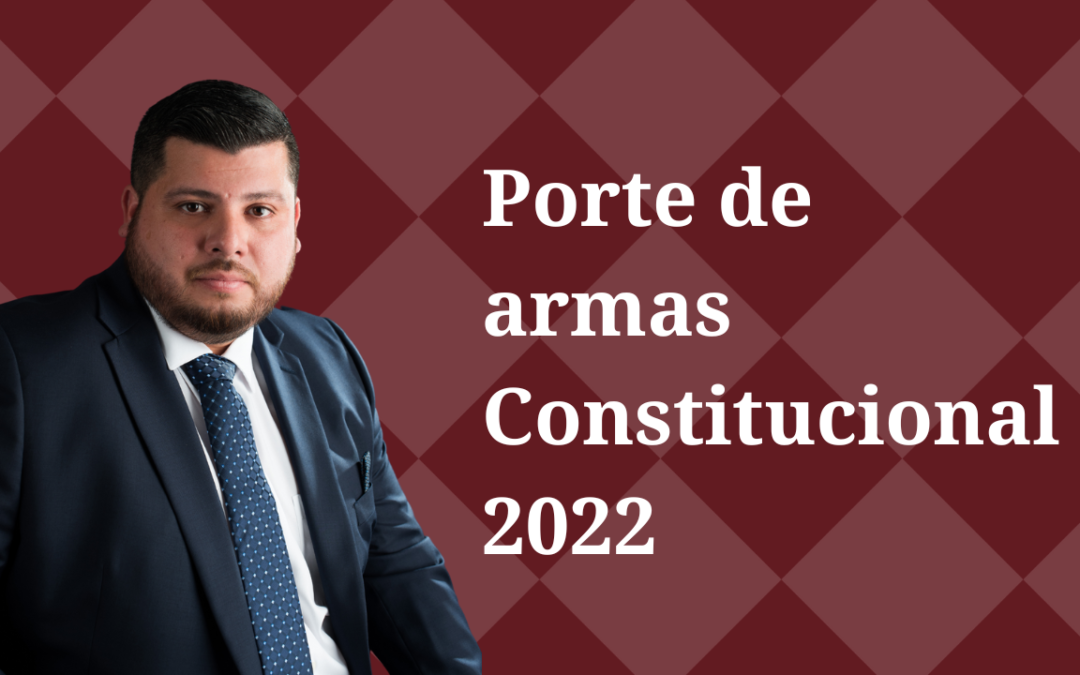 Llevar Armas según la Constitución en 2022