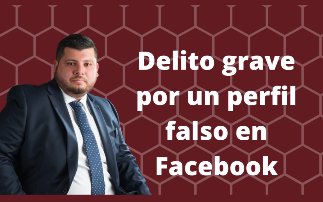 Cargos de felonía por un perfil falso en Facebook