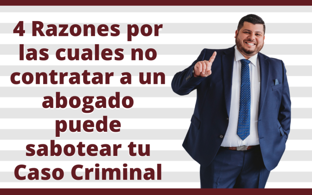 No esperes para contratar a un Abogado Penal en Indiana